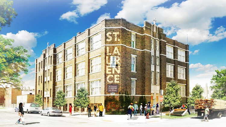 Theaster Gates’ Rebuild Foundation Transforms St. Laurence Elementary School into a Cultural Hub for Chicago - Featured Image
